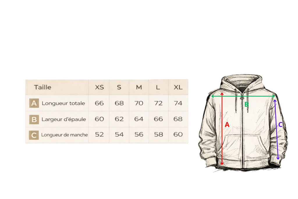 Flower Zip Hoodie